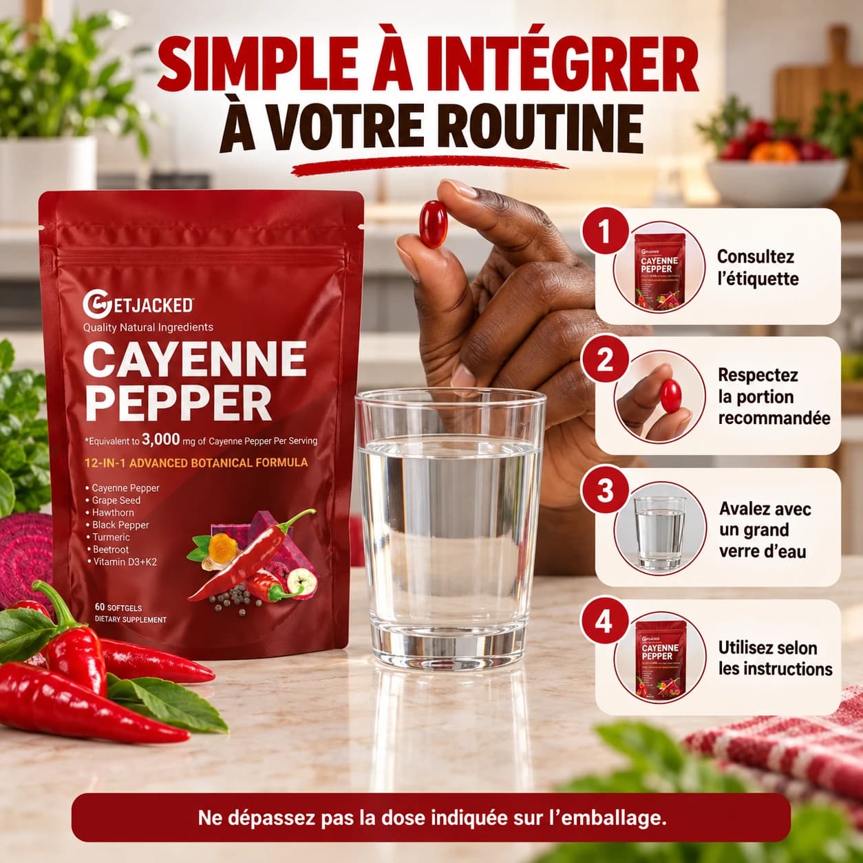 Comment utiliser Cayenne Pepper 12-en-1