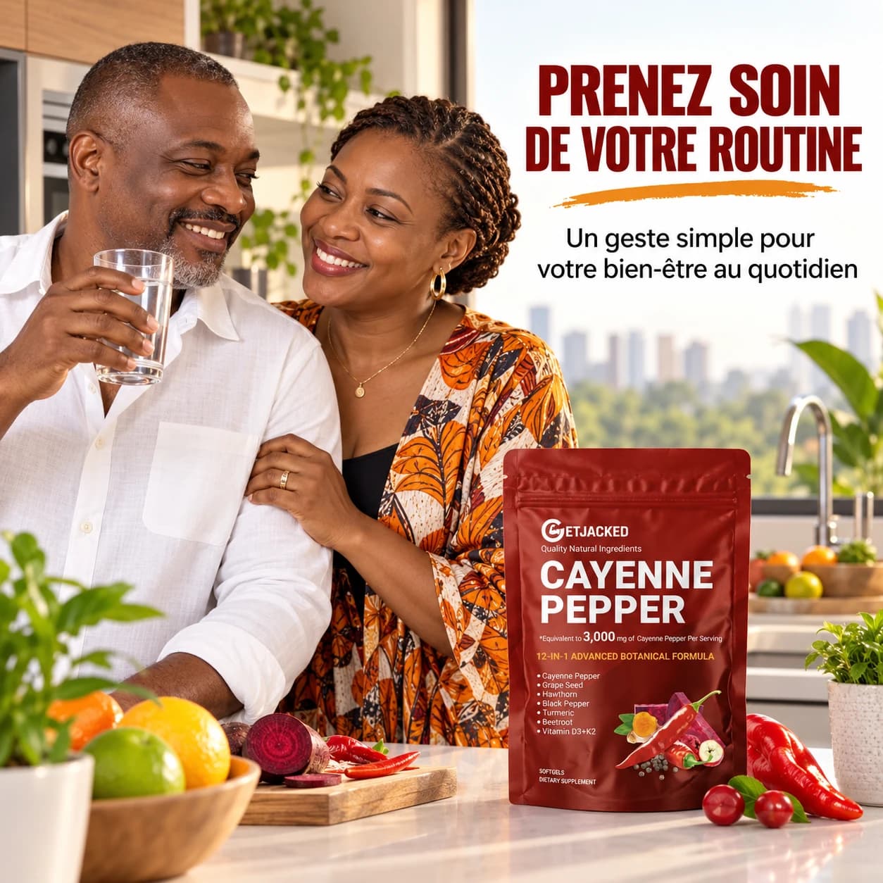 Cayenne Pepper 12-en-1 en situation